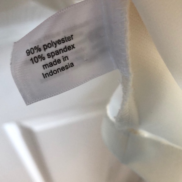 Lane Bryant Cream Top with Bell Sleeves. 14/16. - Picture 7 of 8